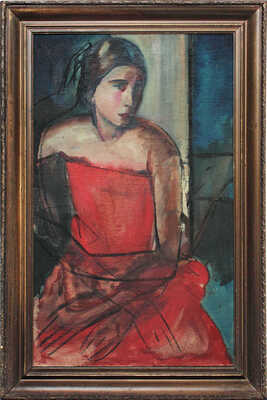 Кравченко Алексей Ильич. Портрет Елены Михайловны Середняковой 